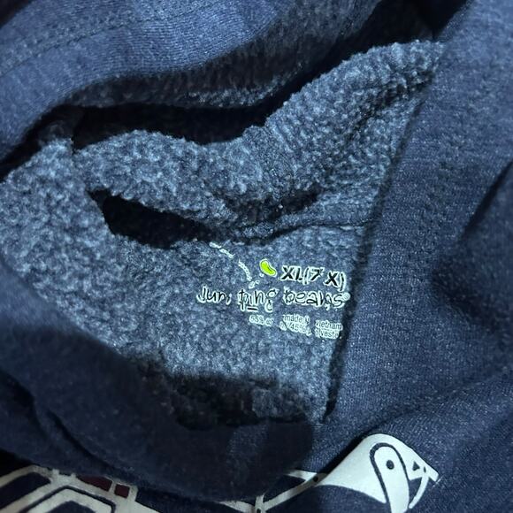 Lot of 2 Boys Quarter Zip & Hoodie Sz 6/7 7X - Picture 5 of 6